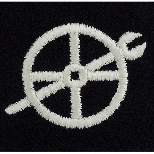 Picture of US Navy Badges Embroidered Fireman Apprentice: Blue Serge