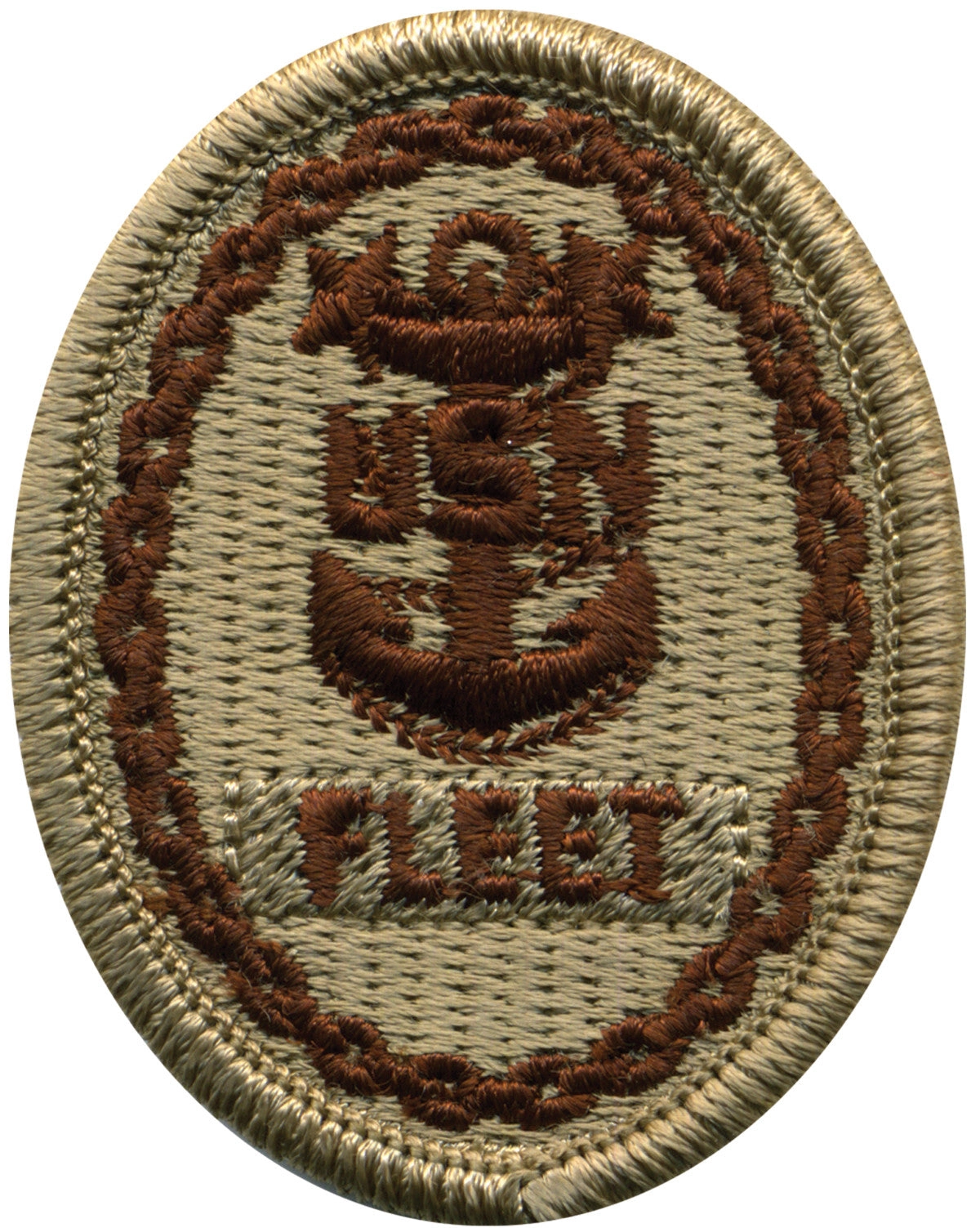 Picture of US Navy Badges Embroidered Fleet E-9: Desert Digital