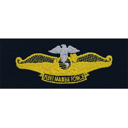 Picture of US Navy Badges Embroidered Fleet Marine Force Chaplain: Coverall