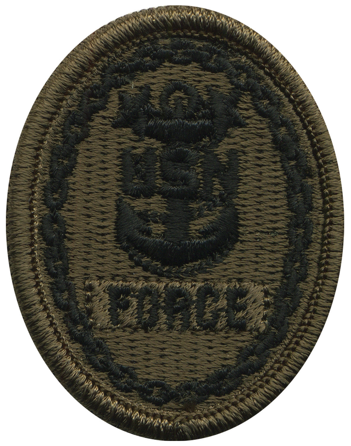 Picture of US Navy Badges Embroidered Force E-9: Woodland Digital