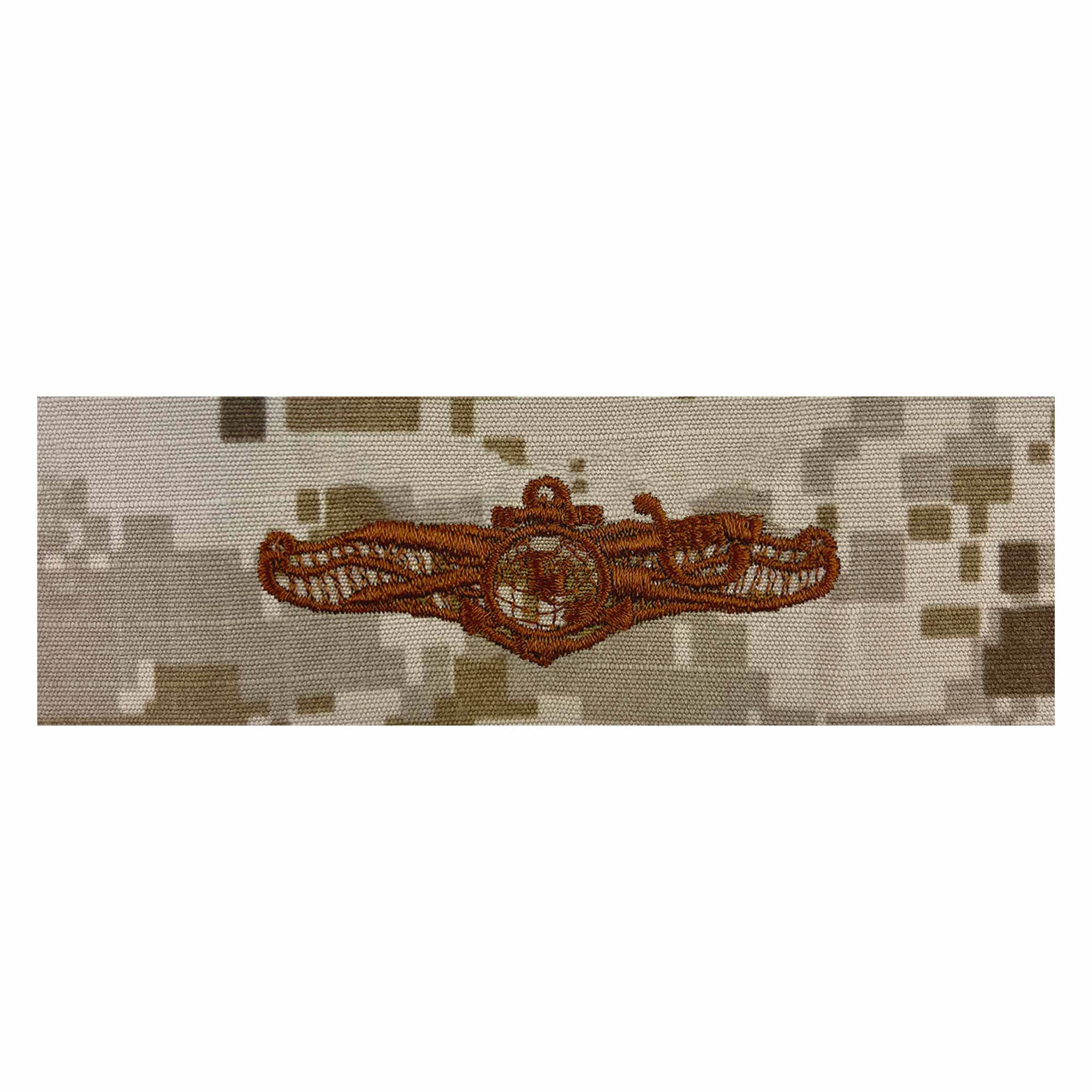 Picture of US Navy Badges Embroidered Information Dominance Warfare Officer: Desert Digital