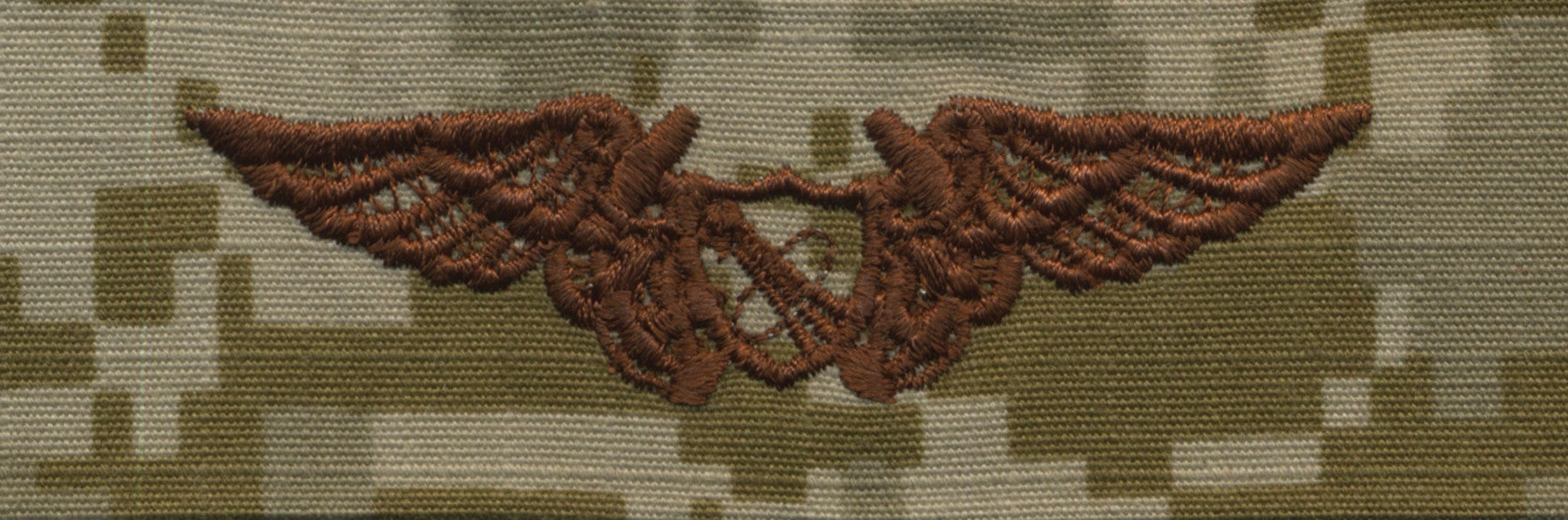 Picture of US Navy Badges Embroidered N.F.O. Astronaut: Desert Digital