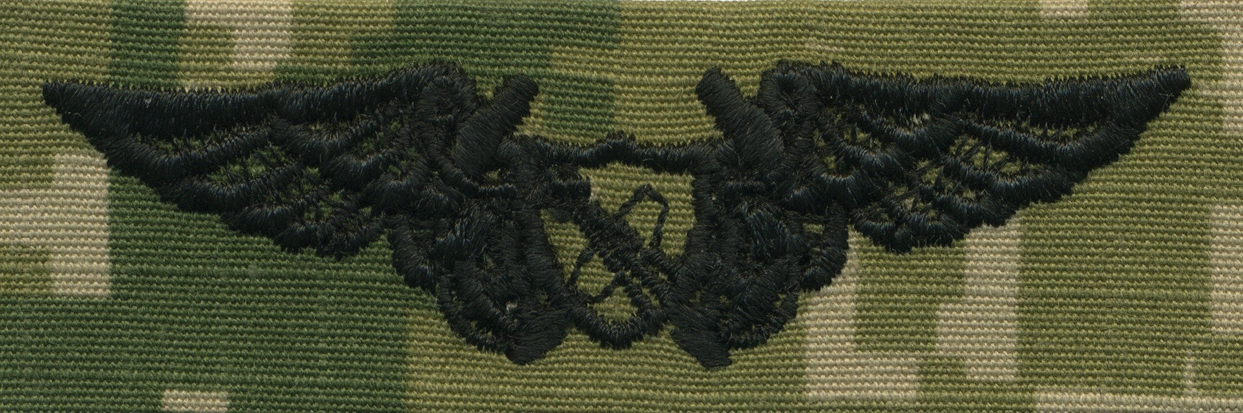 Picture of US Navy Badges Embroidered N.F.O. Astronaut: Woodland Digital