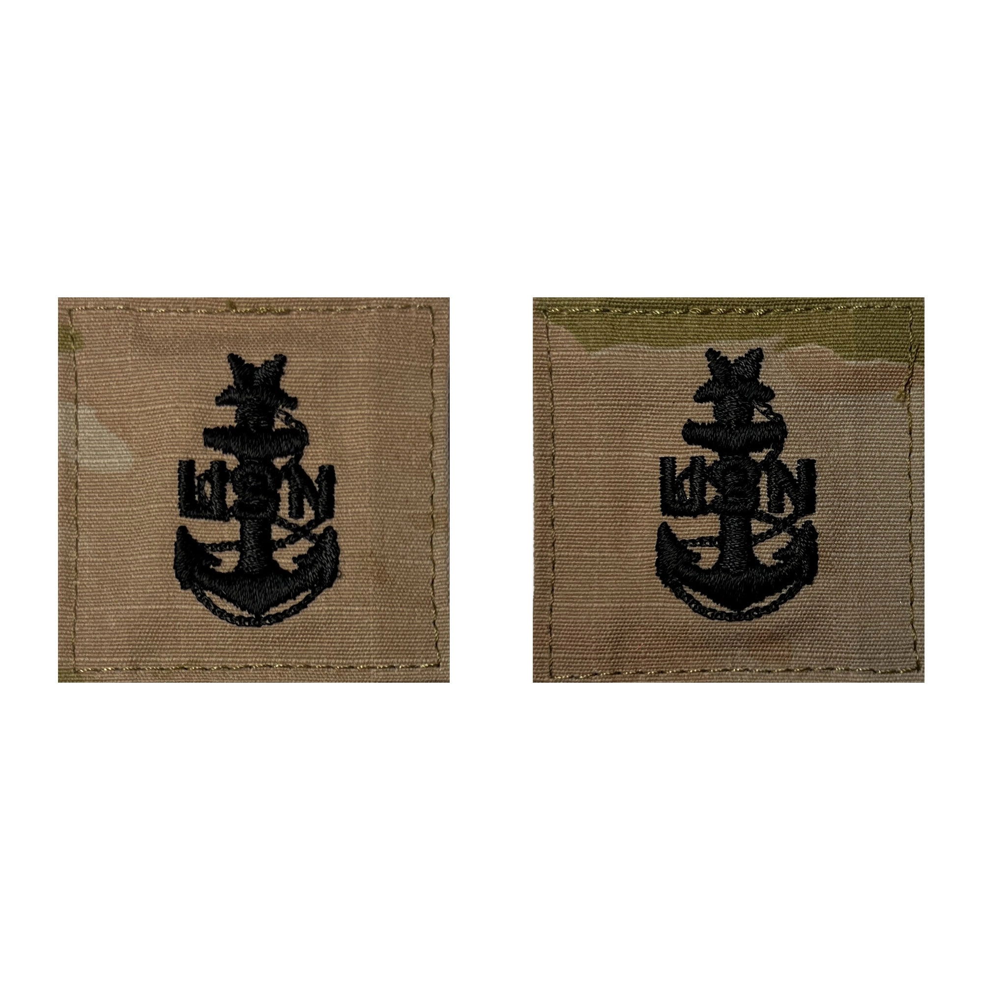 Picture of US Navy Badges Embroidered Ocp with Hooke8 Senior Chief Petty Officer Scpo