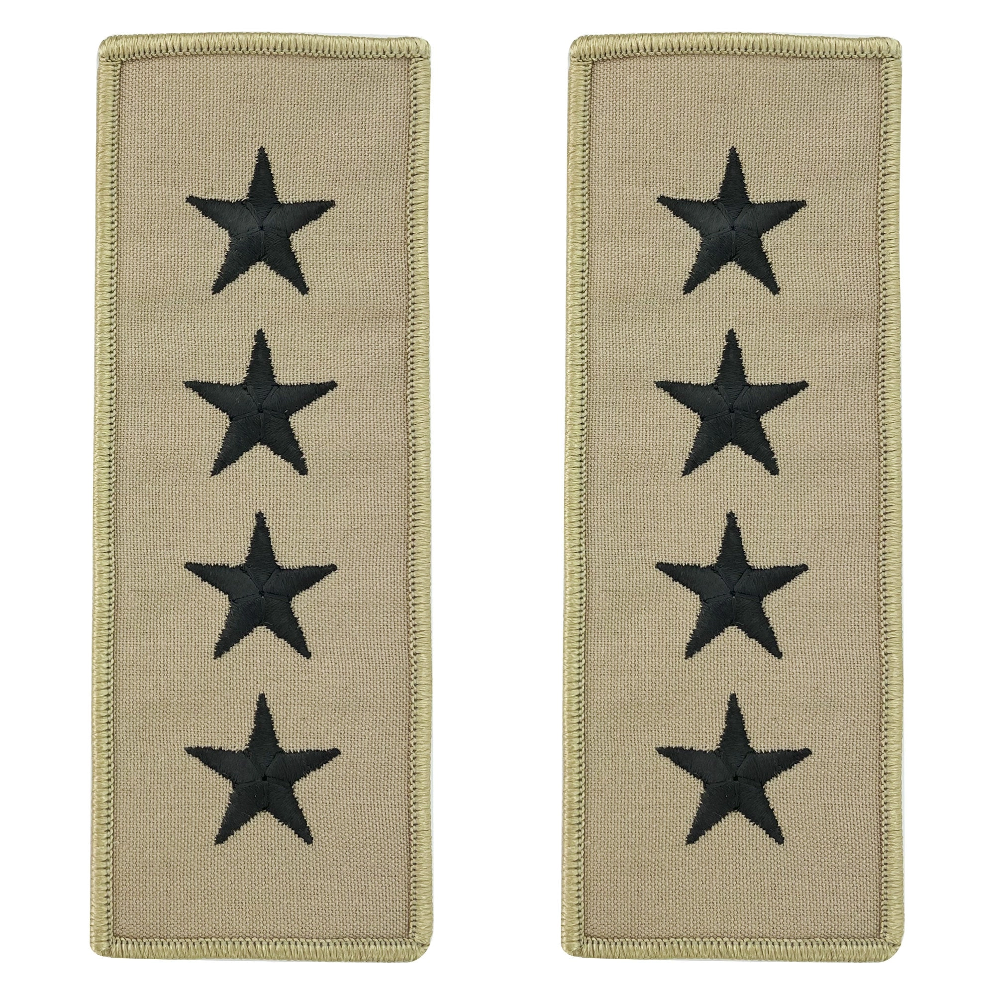 Picture of US Navy Badges Embroidered Rank Admiral: Desert