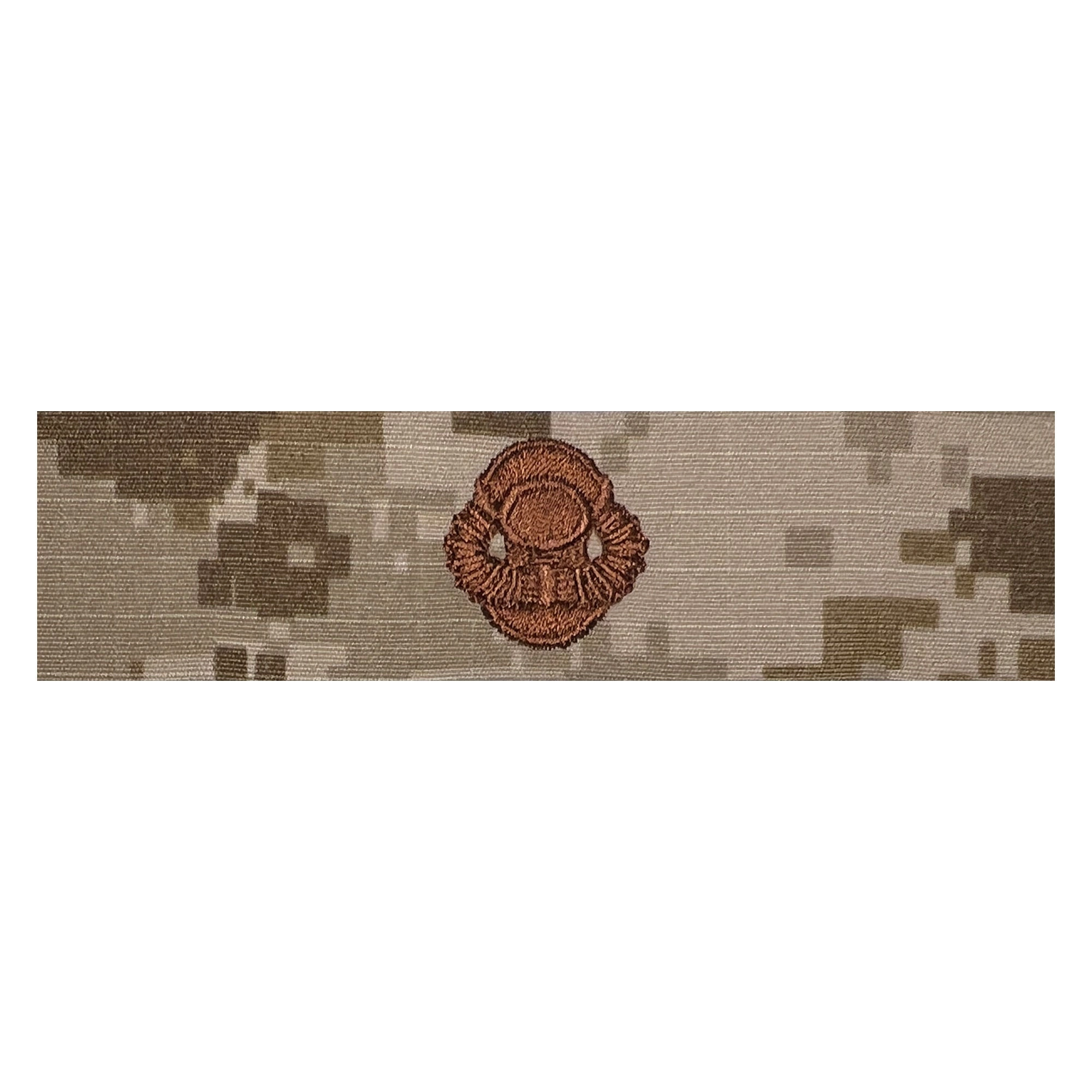 Picture of US Navy Badges Embroidered Scuba Diver: Desert Digital
