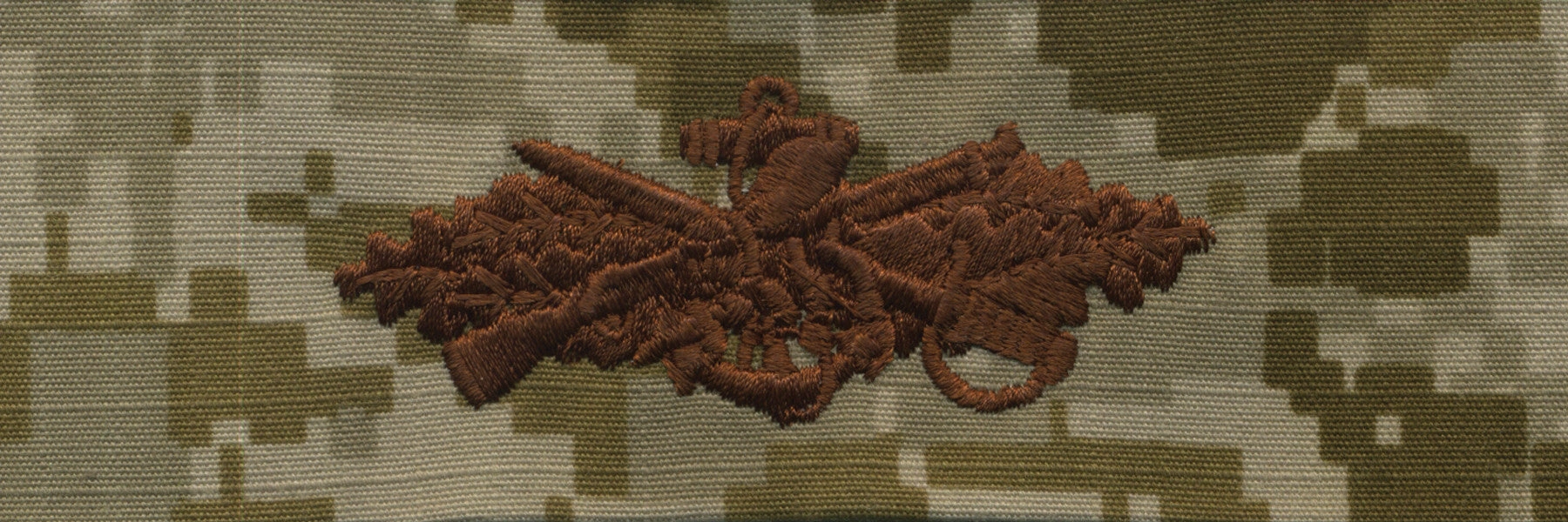 Picture of US Navy Badges Embroidered Seabee Combat Warfare: Desert Digital