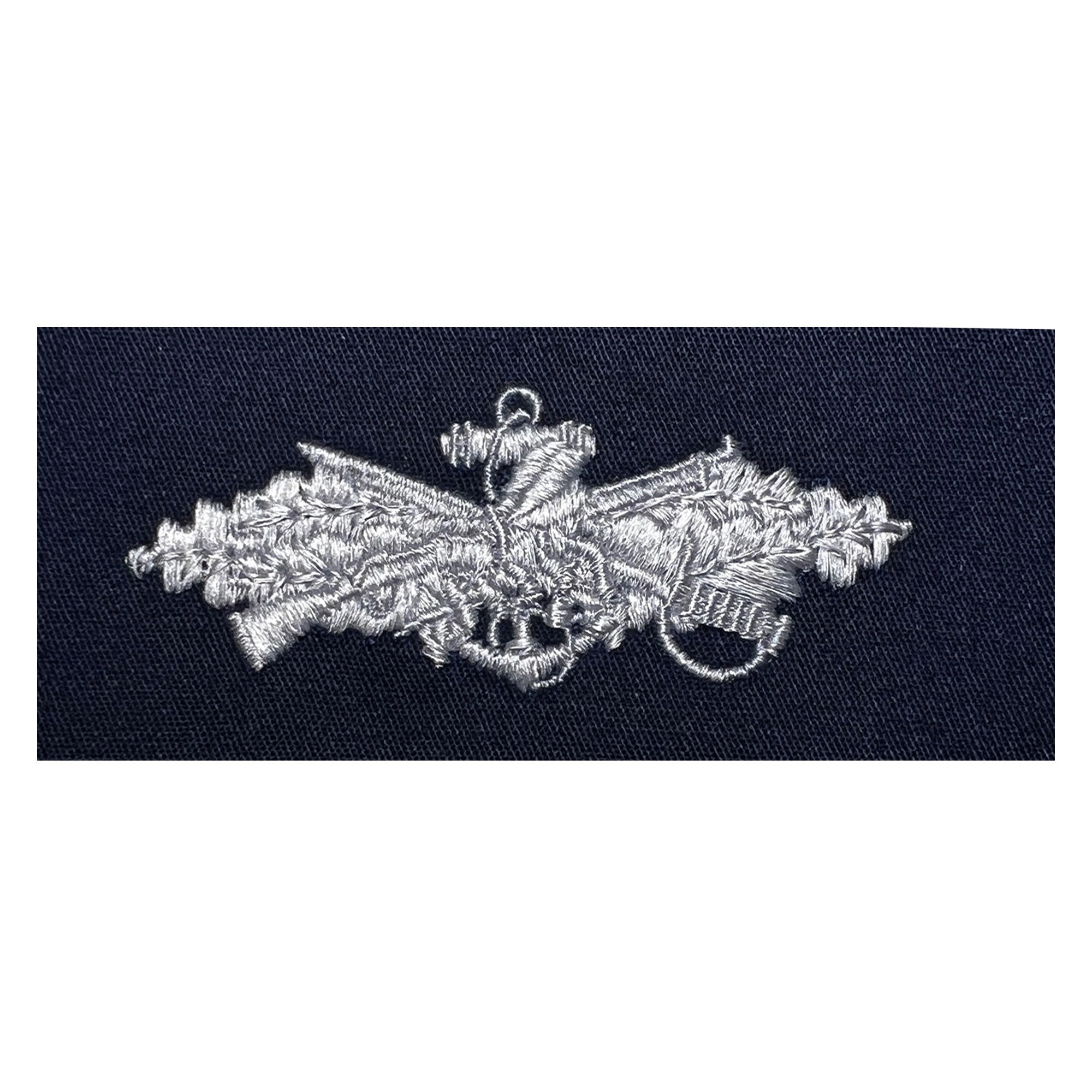 Picture of US Navy Badges Embroidered Seabee Combat Warfare: Enlisted: Coverall
