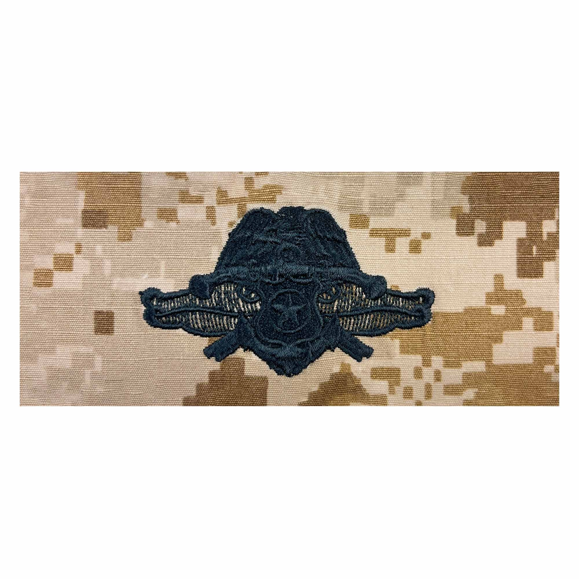Picture of US Navy Badges Embroidered Security Forces Master/Officer Specialist: Desert Digital