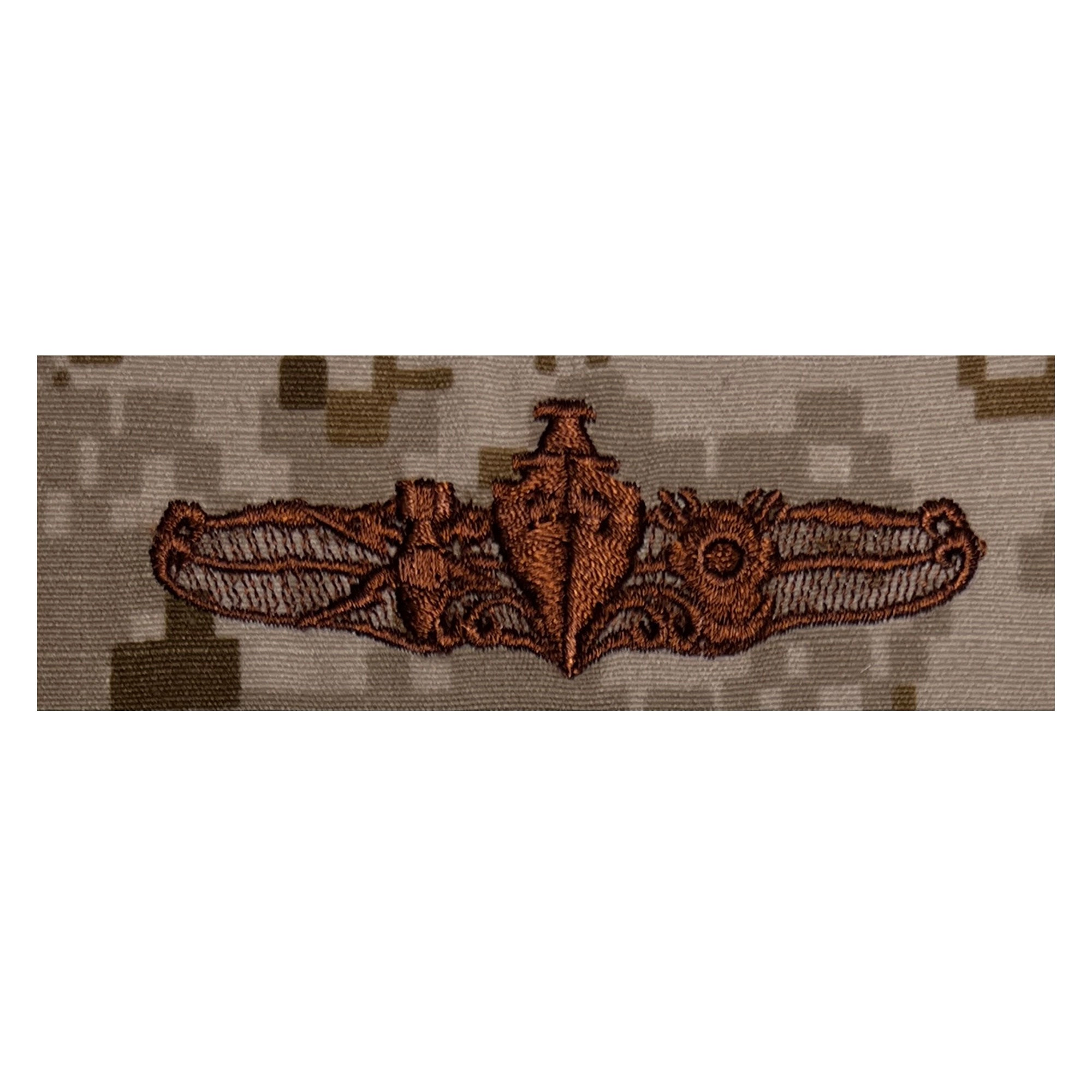 Picture of US Navy Badges Embroidered Special Operations Officer: Desert Digital
