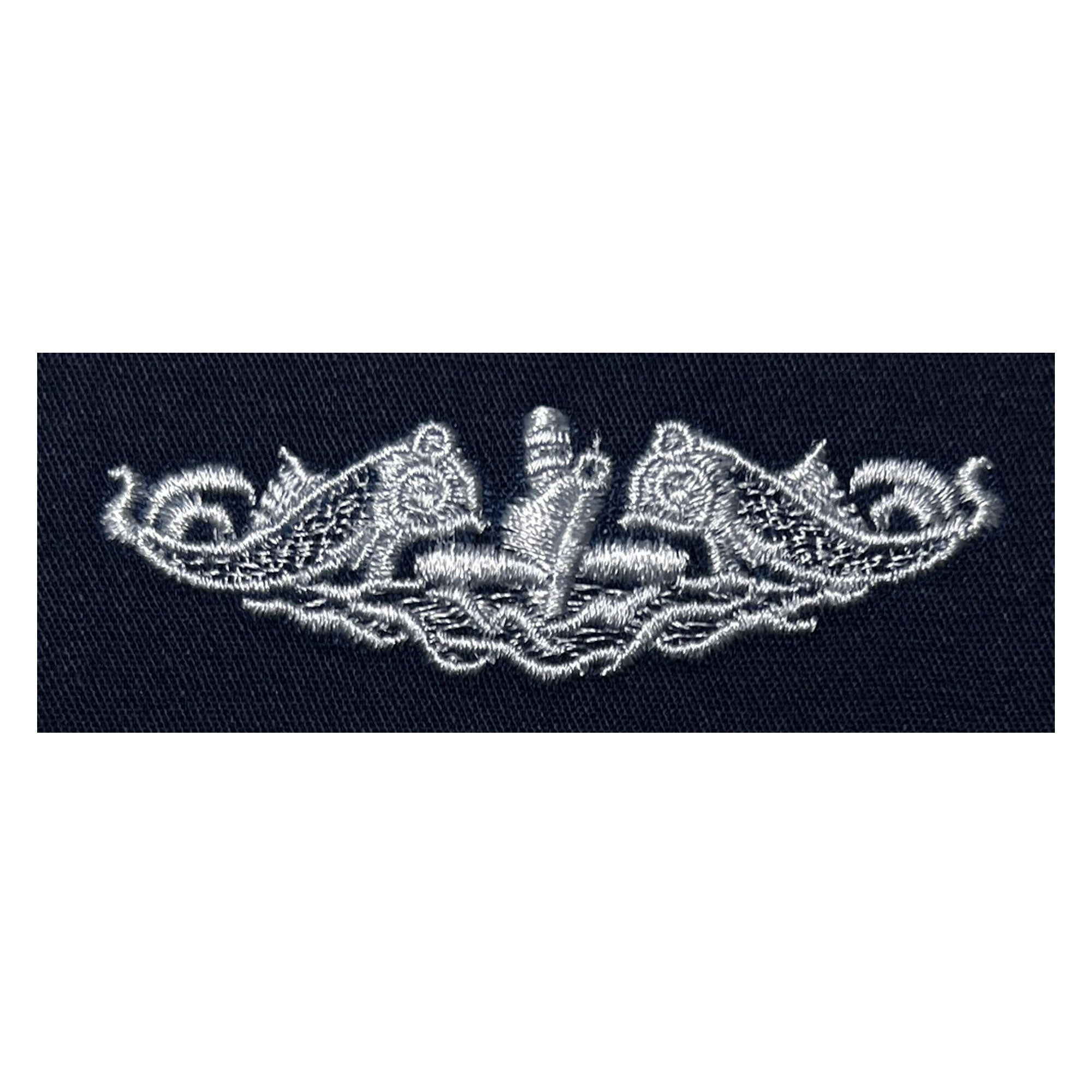 Picture of US Navy Badges Embroidered Submarine: Enlisted: Embroidered On Coverall