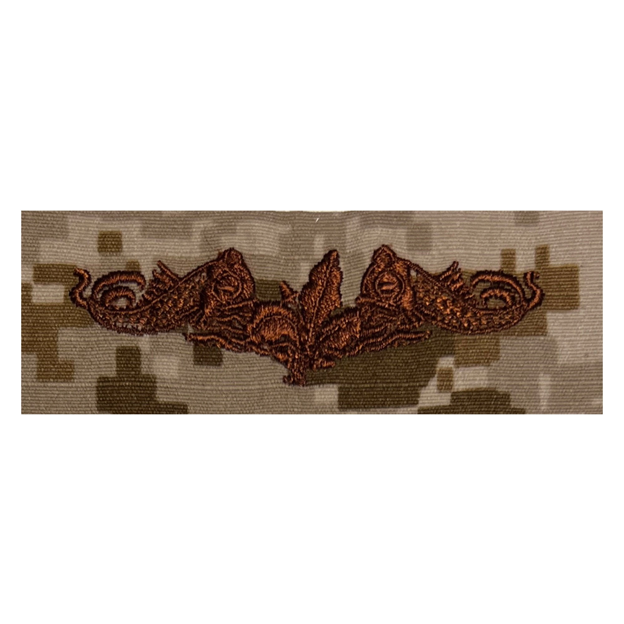 Picture of US Navy Badges Embroidered Submarine Supply: Desert Digital