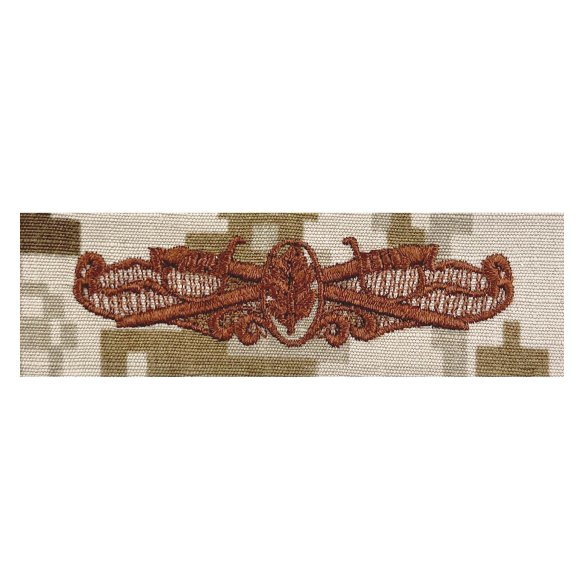Picture of US Navy Badges Embroidered Surface Warfare Nurse: Desert Digital