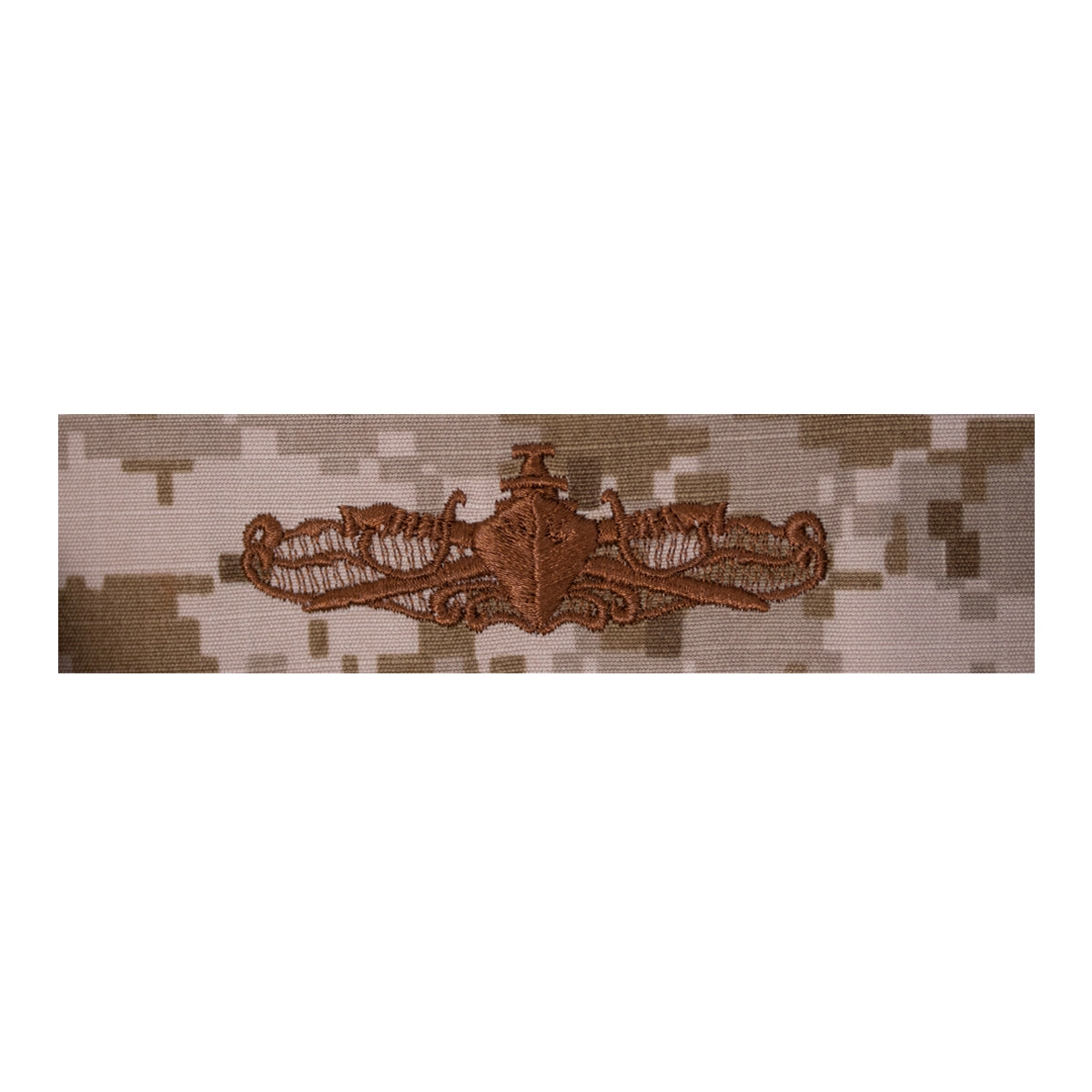 Picture of US Navy Badges Embroidered Surface Warfare Officer: Desert Digital