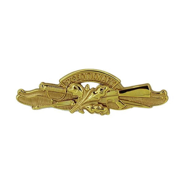 Picture of US Navy Badges Expeditionary Warfare Supply Officer: Regulation Size