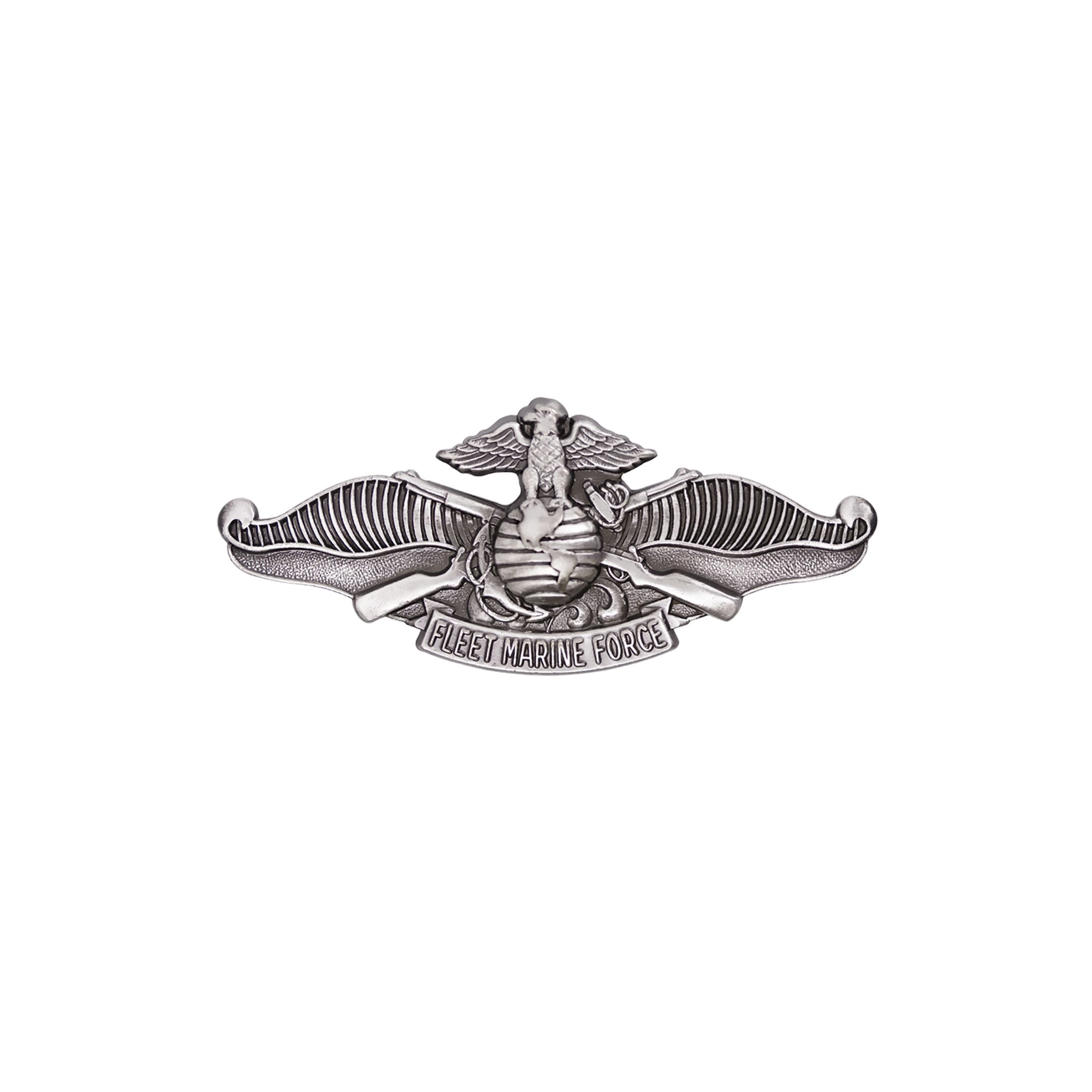 Picture of US Navy Badges Fleet Marine Force: Miniature Oxidized