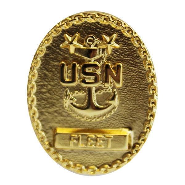 Picture of US Navy Badges Fleet Master E9 Chief Petty Officer: Miniature