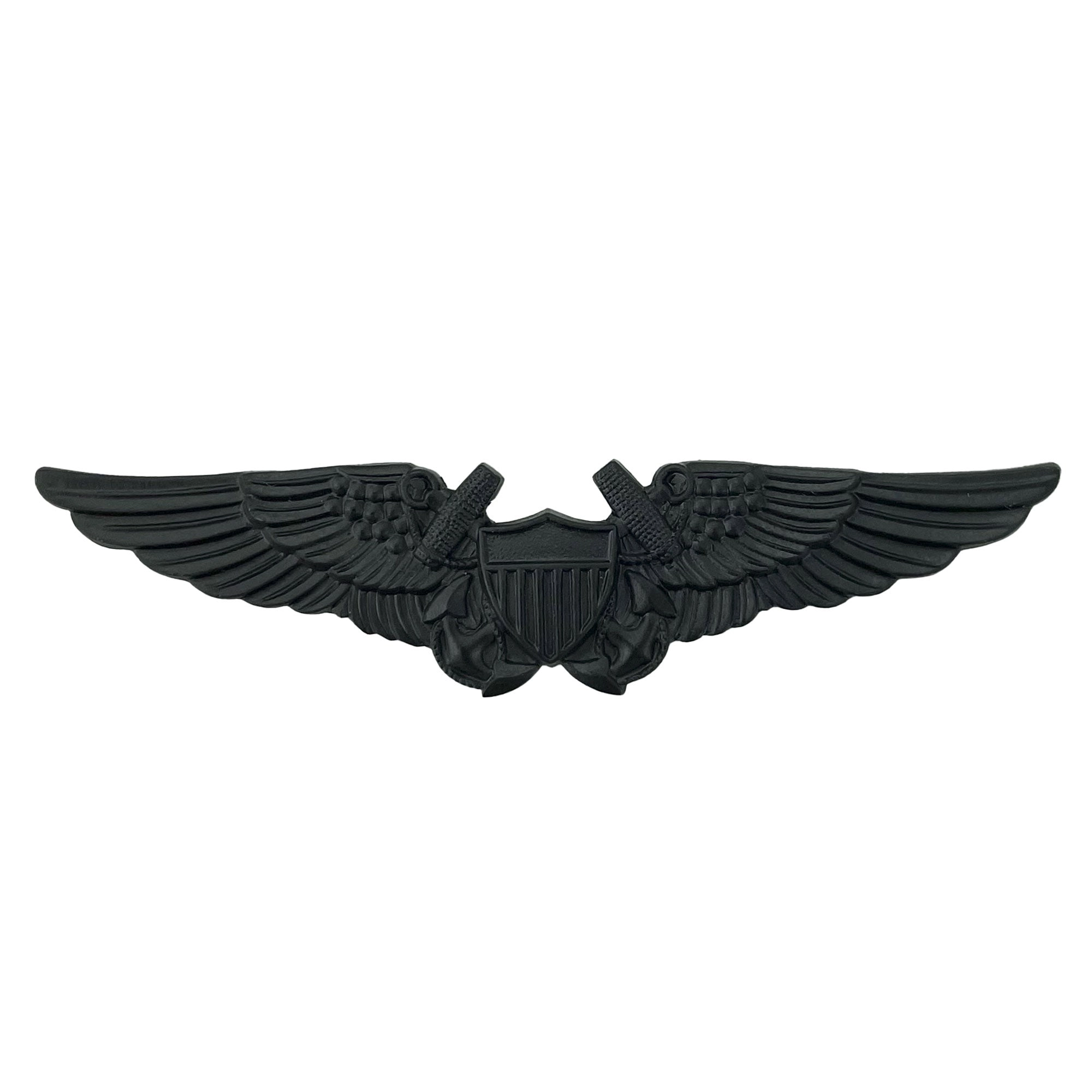 Picture of US Navy Badges Flight Officer: Regulation Size Black Metal (Non-Returnable/Non-Refundable)