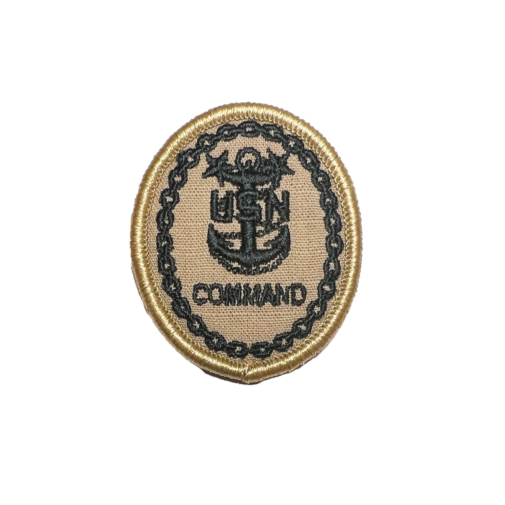 Picture of US Navy Badges Khaki 2 Piece Organizational Clothing (2 Poc) E-9 Command