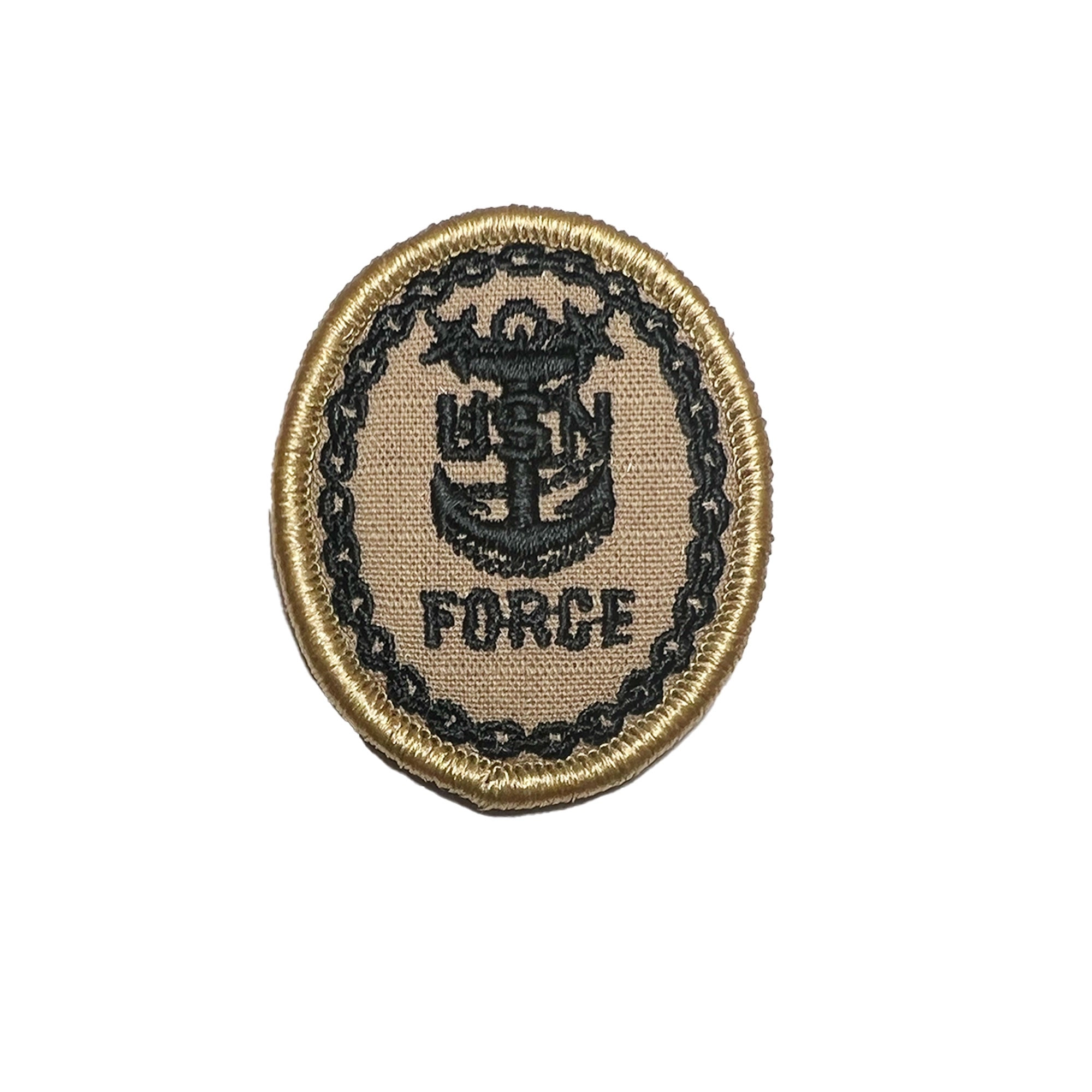 Picture of US Navy Badges Khaki 2 Piece Organizational Clothing (2 Poc) E-9 Force