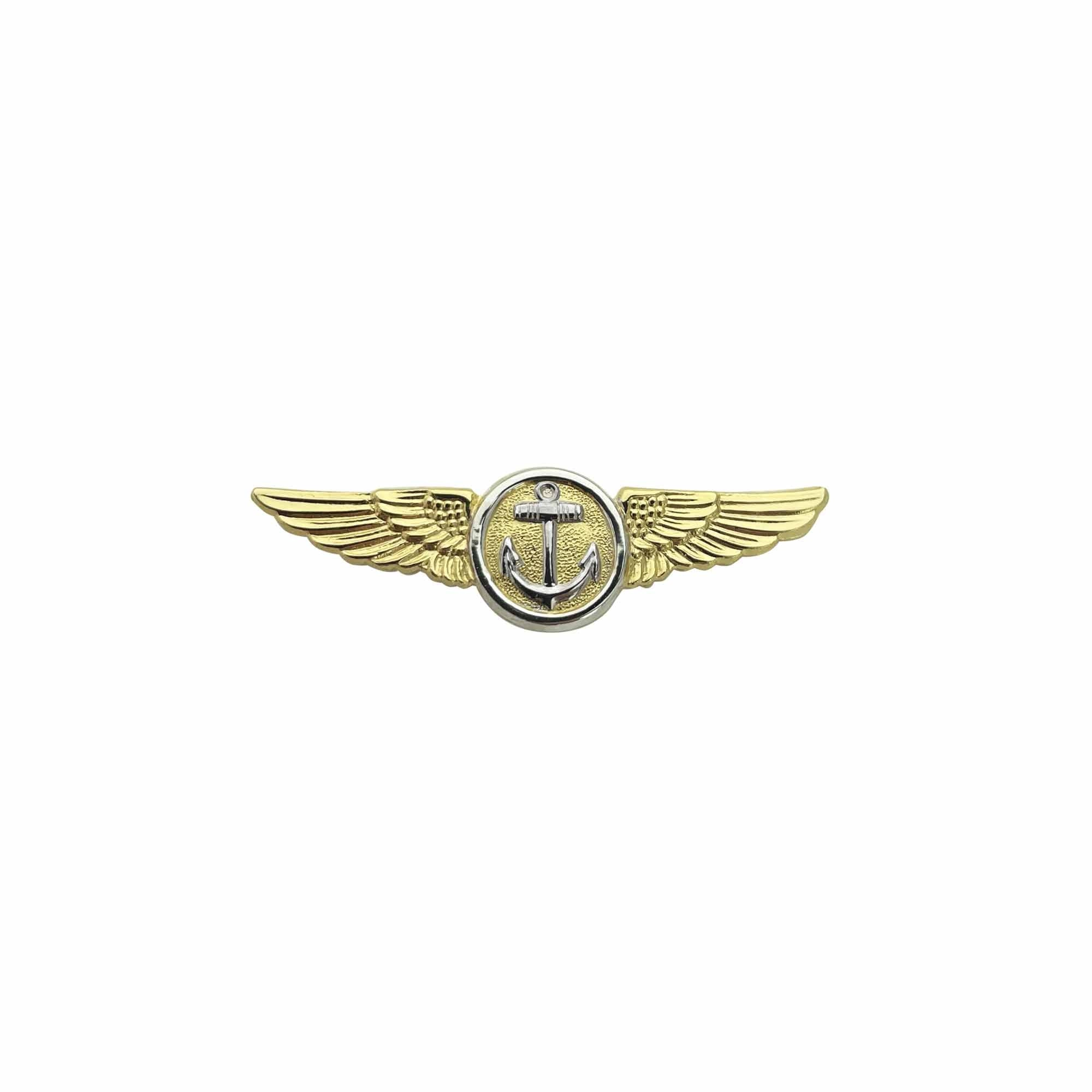 Picture of US Navy Badges Naval Aviation Observer Flight Meteorologist: Miniature Mirror Finish