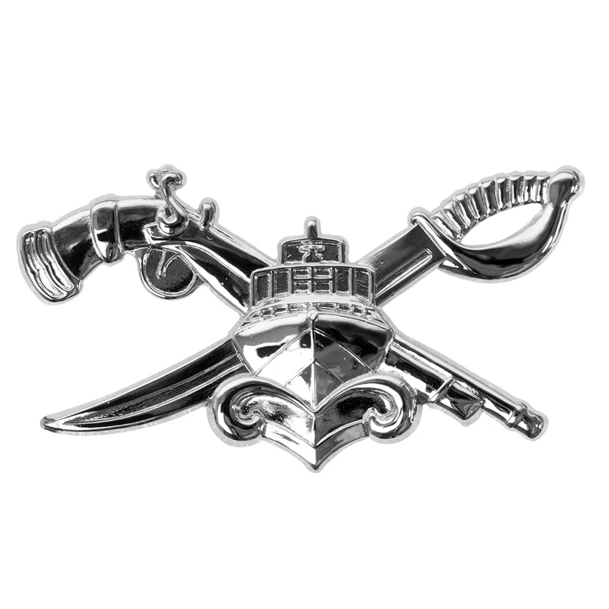 Picture of US Navy Badges Naval Special Warfare Combatant-Craft Crewman Basic Swcc:Regulation Mirror Finish