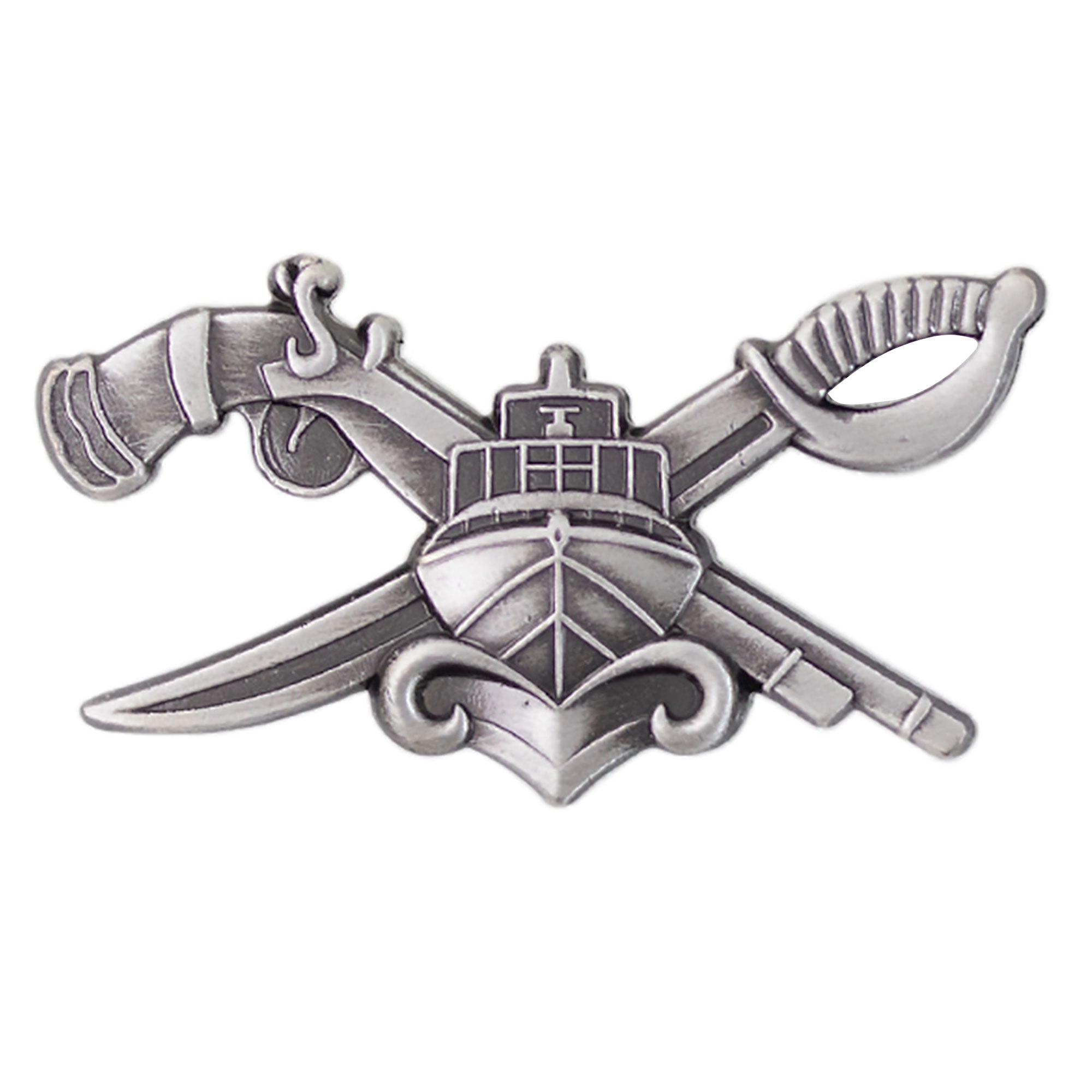 Picture of US Navy Badges Naval Special Warfare Combatant-Craft Crewman Basic Swcc:Regulation Oxidized