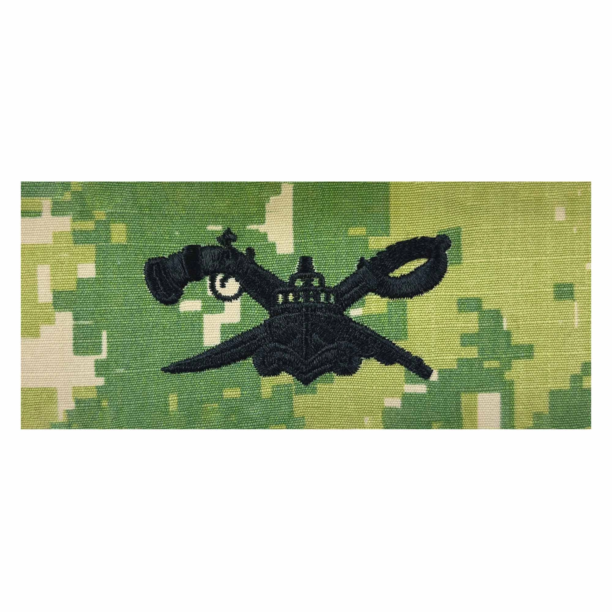 Picture of US Navy Badges Naval Special Warfare Combatant-Craft Crewman Basic Swcc:Woodland Digital Nwuiii