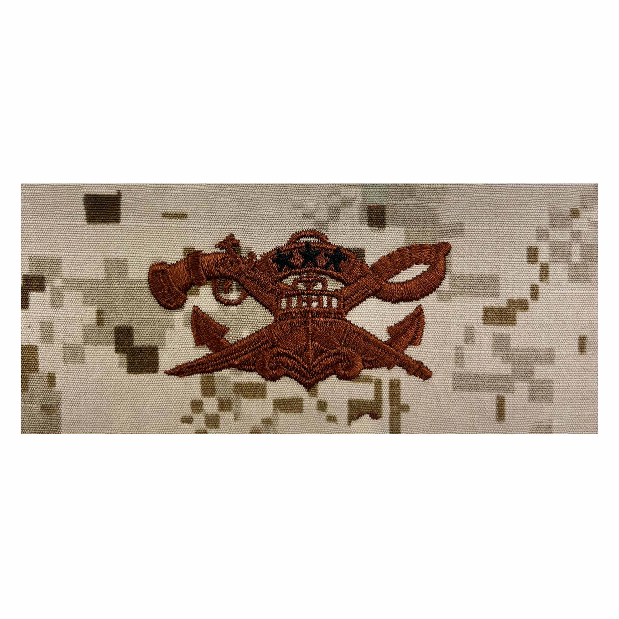 Picture of US Navy Badges Naval Special Warfare Combatant-Craft Crewman Master Swcc:Desert Digital