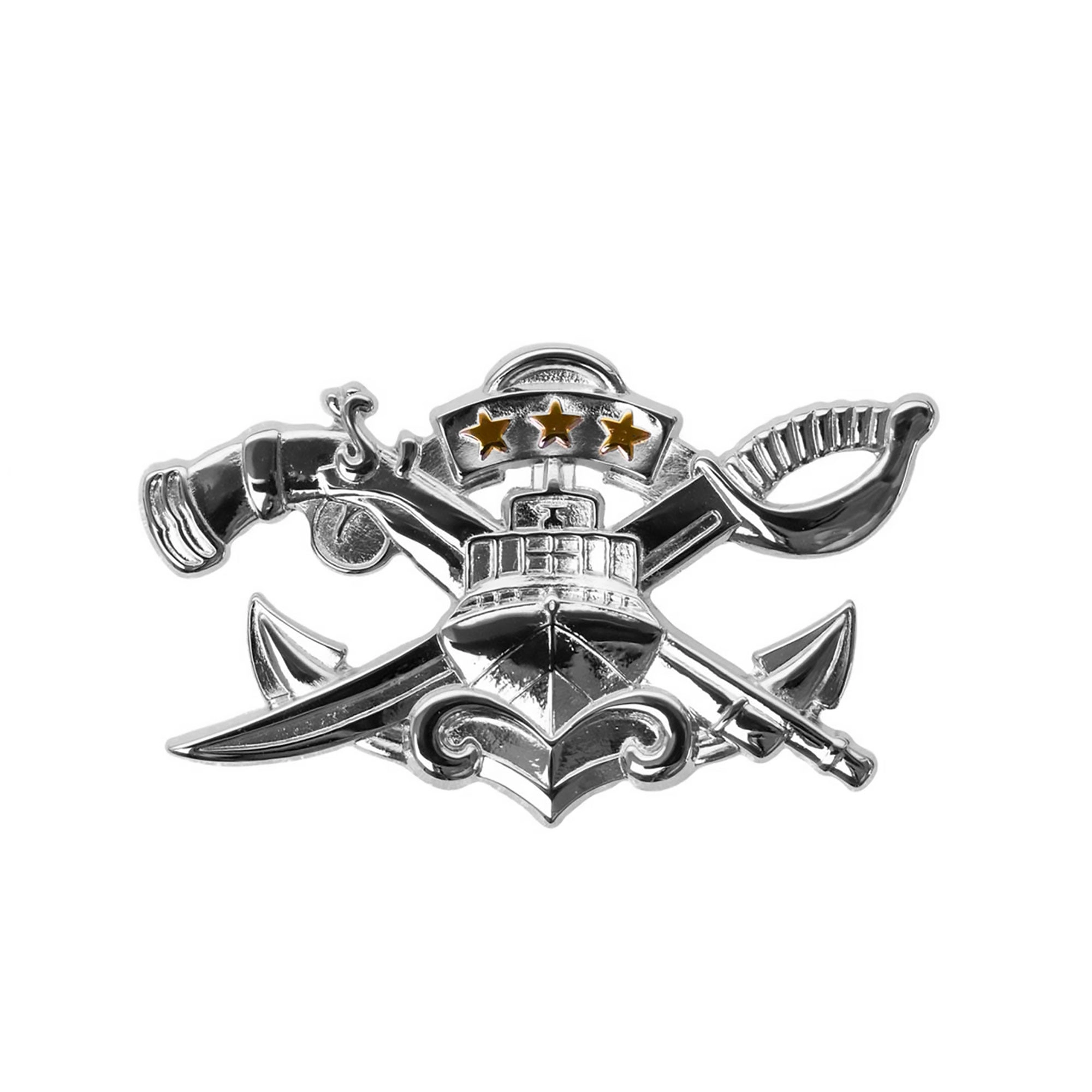 Picture of US Navy Badges Naval Special Warfare Combatant-Craft Crewman Master Swcc:Miniature Size Mirror Finish
