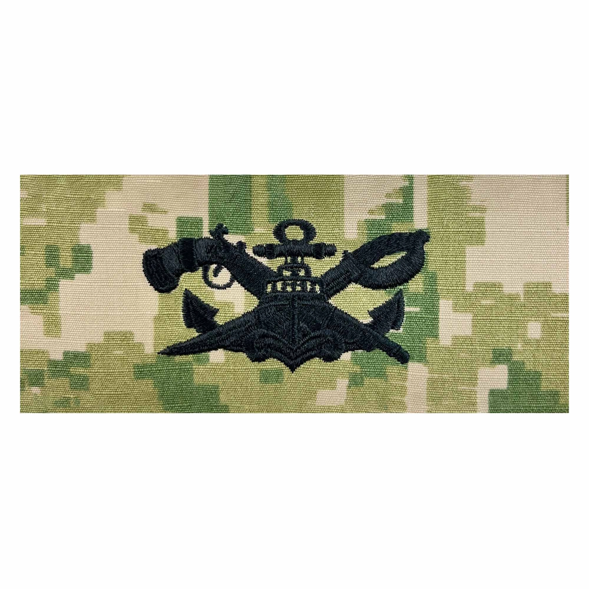 Picture of US Navy Badges Naval Special Warfare Combatant-Craft Crewman Senior Swcc: Woodland Digital Nwuiii