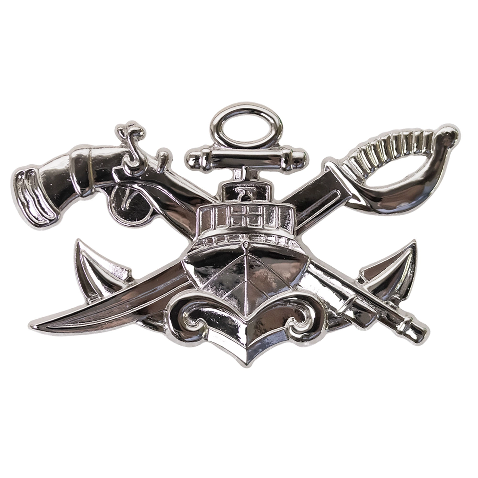 Picture of US Navy Badges Naval Special Warfare Combatant-Craft Crewman Senior Swcc:Regulation Mirror Finish