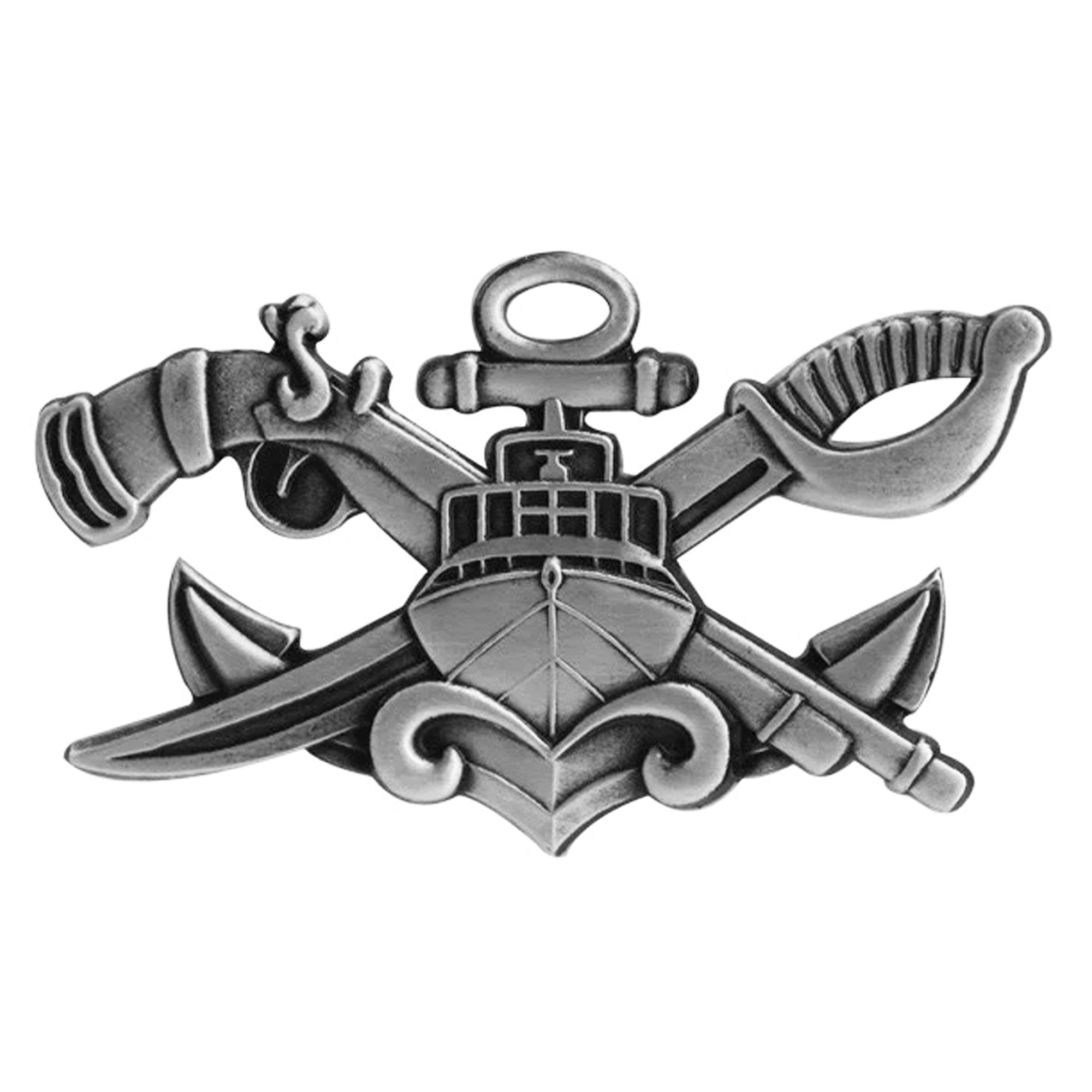 Picture of US Navy Badges Naval Special Warfare Combatant-Craft Crewman Senior Swcc:Regulation Oxidized