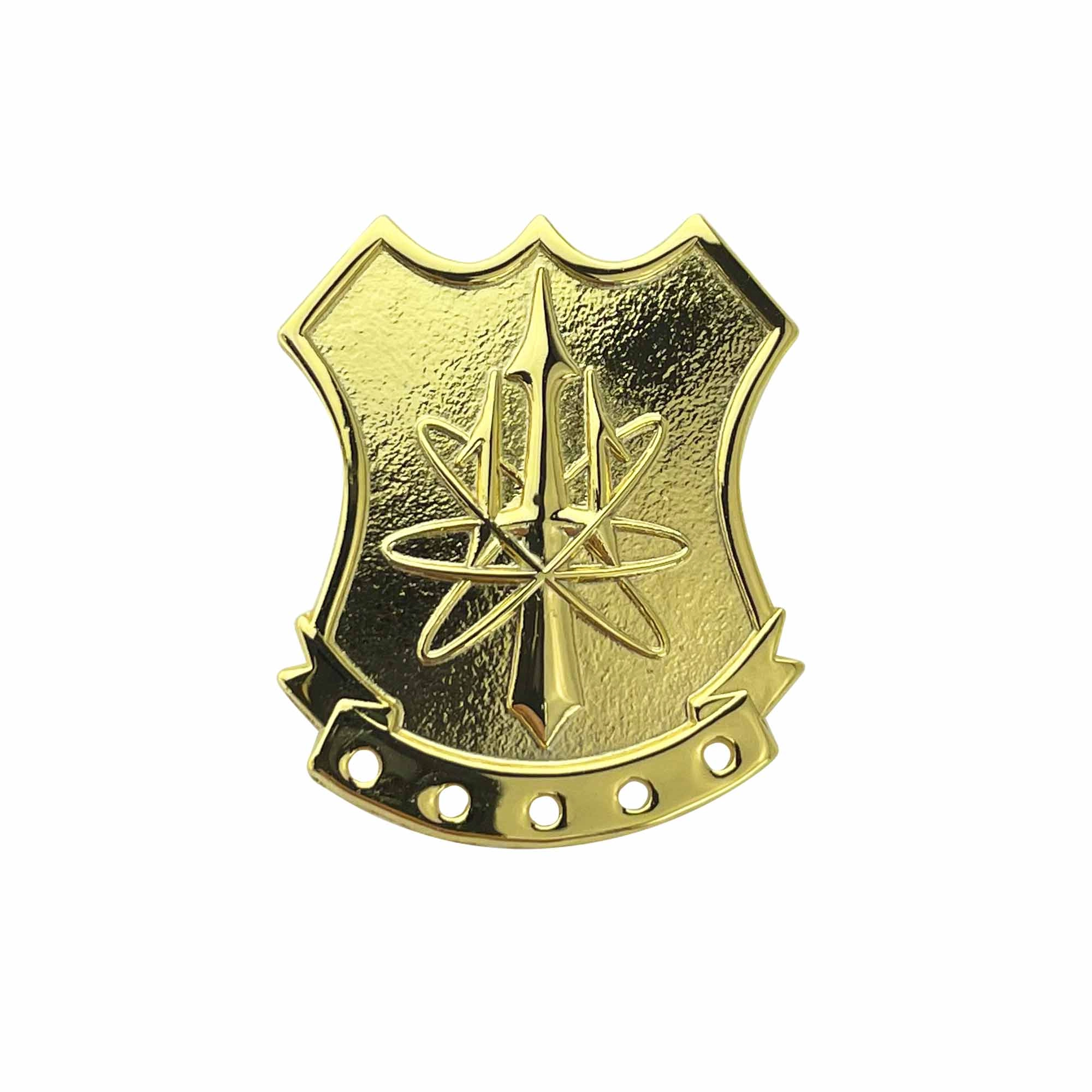 Picture of US Navy Badges Nuclear Weapons Security Officer: Regulation Size- 24K Gold