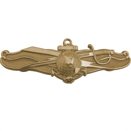 Picture of US Navy Badges Officer Information Dominance Warfare: Miniature Mirror Finish