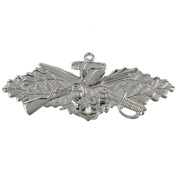 Picture of US Navy Badges Seabee Combat Warfare Specialistenlisted Mirror Finish