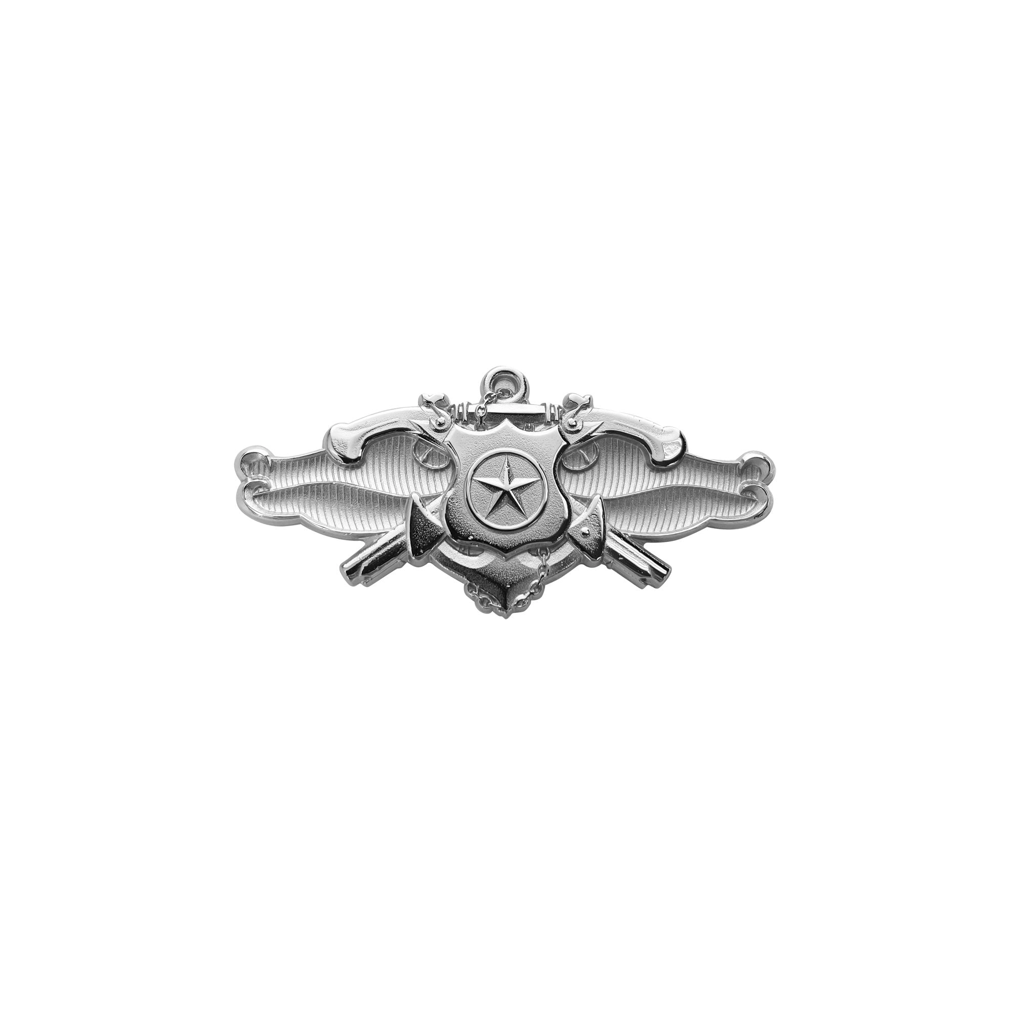 Picture of US Navy Badges Senior Security Forces Specialist: Miniature Size Mirror Finish