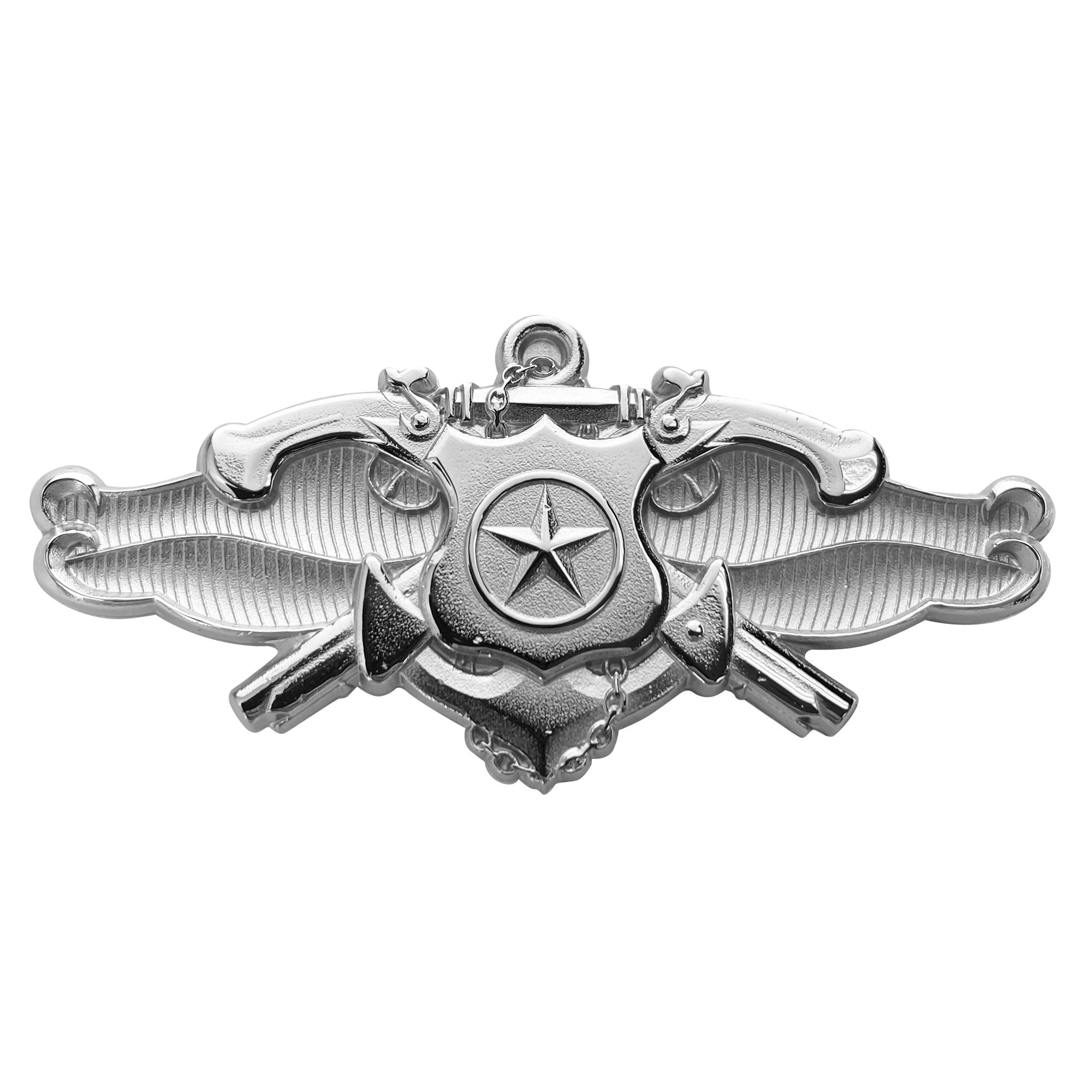 Picture of US Navy Badges Senior Security Forces Specialist: Regulation Size Mirror Finish