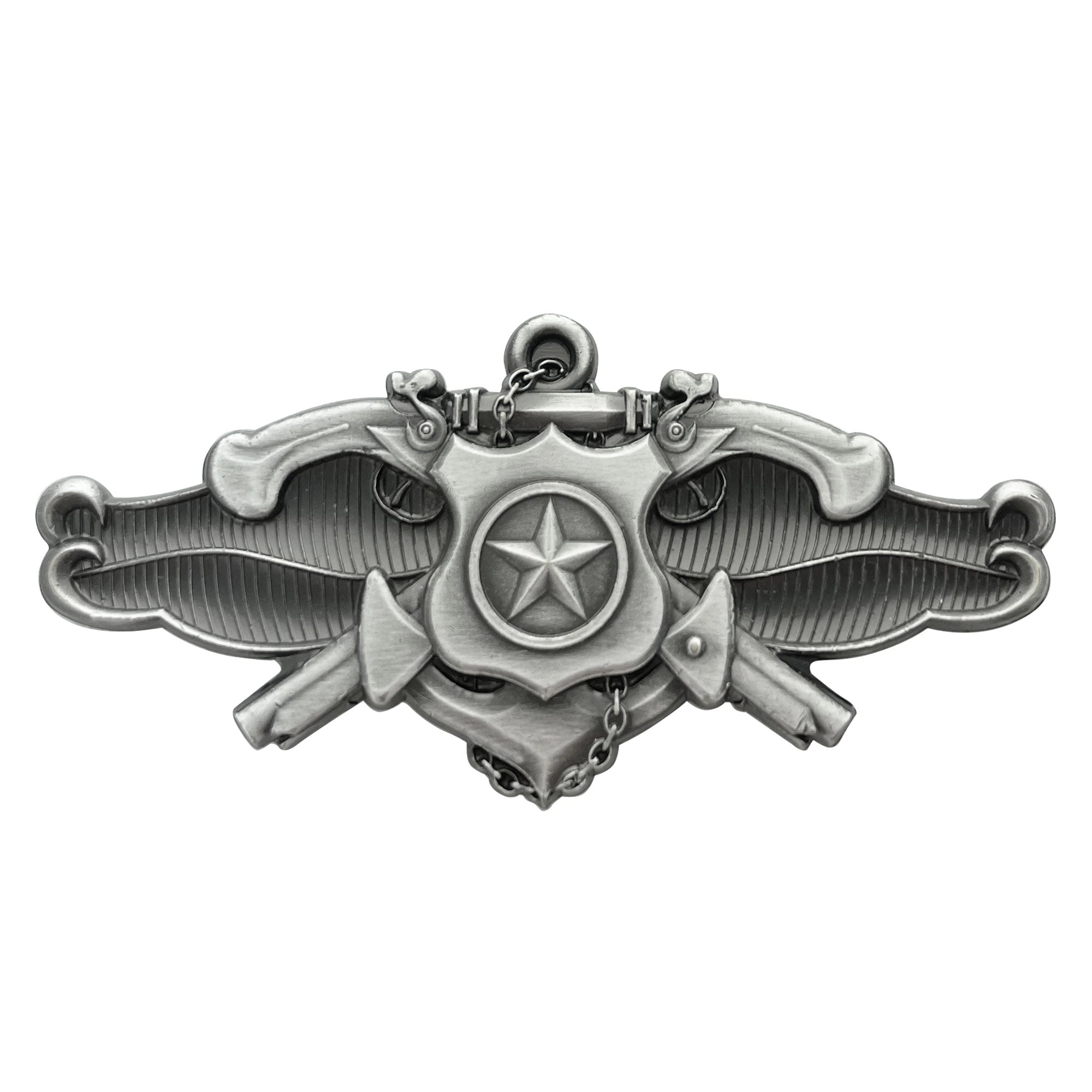 Picture of US Navy Badges Senior Security Forces Specialist: Regulation Size Oxidized