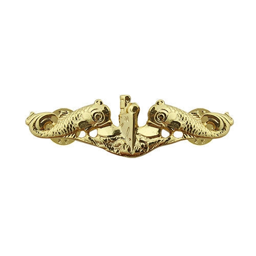Picture of US Navy Badges Submarine Officer: Miniature Mirror Finish