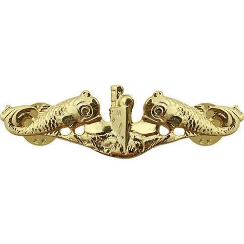 Picture of US Navy Badges Submarine Officer: Regulation Size