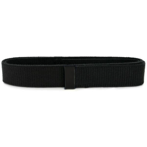 Picture of US Navy Belts Black Cotton with Seabee Black Tip: Male