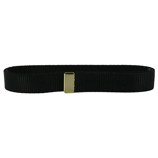 Picture of US Navy Belts Black Nylon with 24K Gold Tip: Female