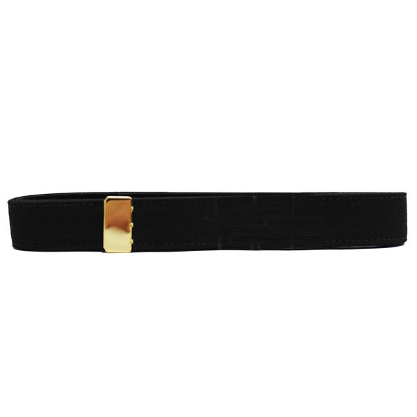 Picture of US Navy Belts Black Poly-Wool with 24K Gold Tip: Female