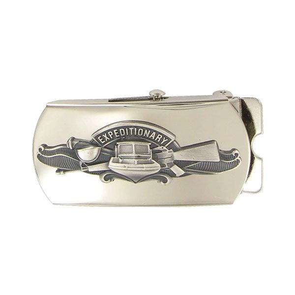 Picture of US Navy Belts Buckle Expeditionary Warfare Specialist: Mirror Finish
