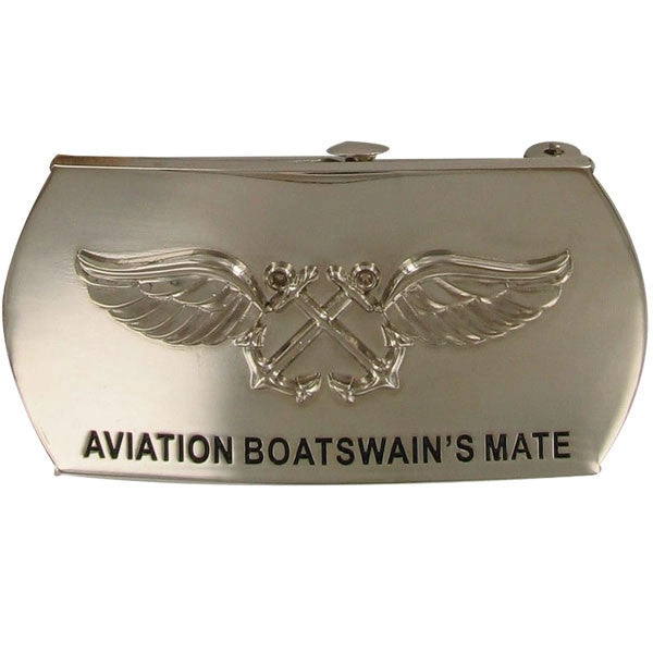 Picture of US Navy Belts Enlisted Specialty Buckle Aviation BoatswainS Mate AB