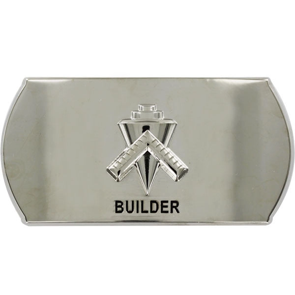 Picture of US Navy Belts Enlisted Specialty Buckle Builder (BU)