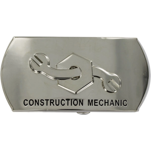 Picture of US Navy Belts Enlisted Specialty Buckle Construction Mechanic (CM)