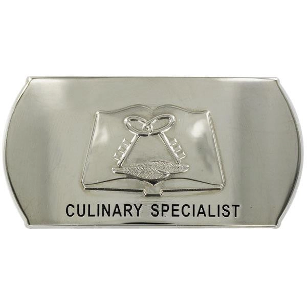 Picture of US Navy Belts Enlisted Specialty Buckle Culinary Specialist (CS)