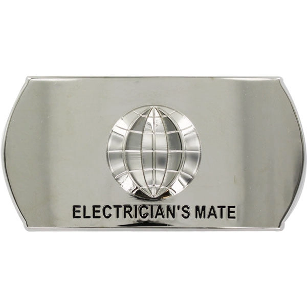 Picture of US Navy Belts Enlisted Specialty Buckle Electricians Mate (EM)